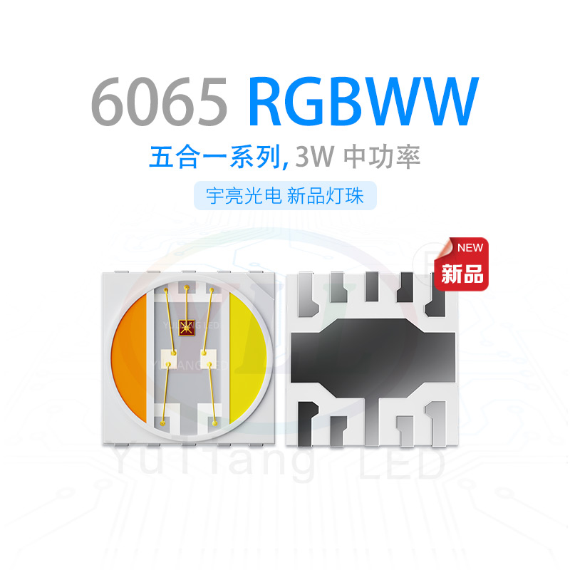 6065RGBWW主圖,燈光對海洋魚類的影響